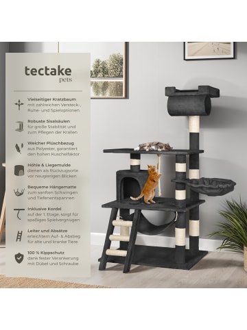 tectake Katzenbaum Stokeley 141 cm Diverse Farben