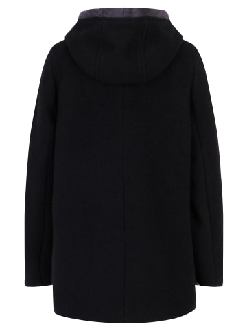 Gil Bret Wolljacke mit Kapuze in Schwarz