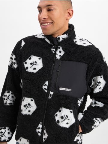 Santa Cruz Jacke Big Dice in schwarz weiß