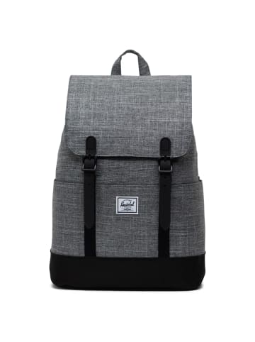 Herschel Retreat Small ECO 15 - Rucksack 45 cm in raven crosshatch