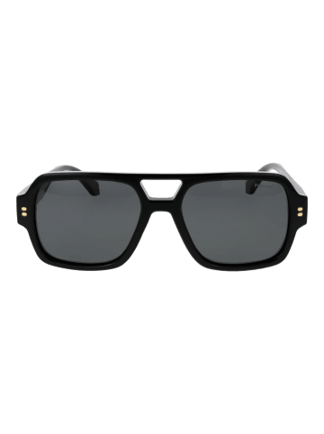 Polaroid Herren Sonnenbrillen Flieger Schwarz