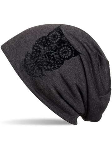 styleBREAKER Beanie Mütze in Anthrazit meliert