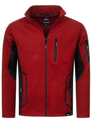Rock Creek Fleecejacke in Rot