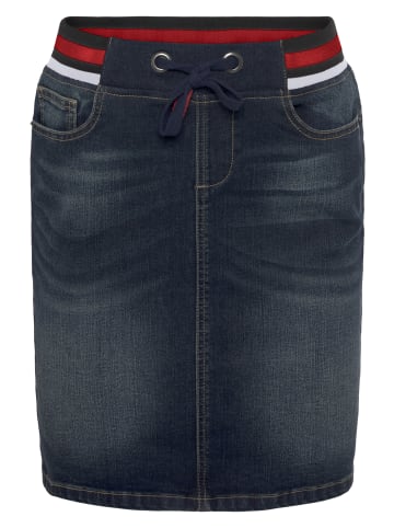 H.I.S. Jeansrock in dunkel blau