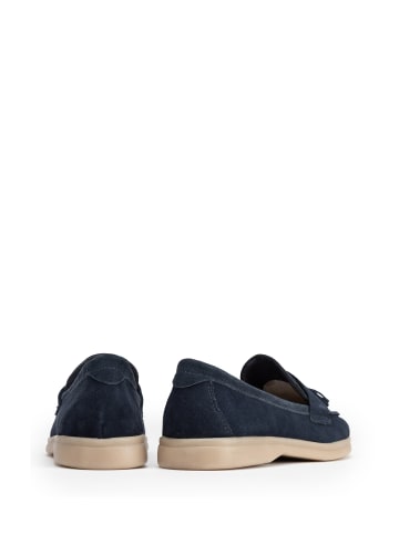 Wittchen Wildleder-Mokassins Für Damen Mit Quaste in Dark blue