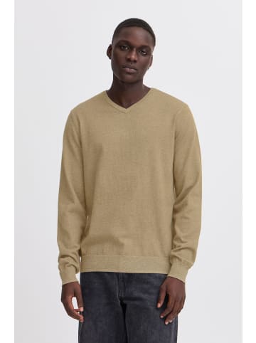 BLEND Strickpullover in Braun