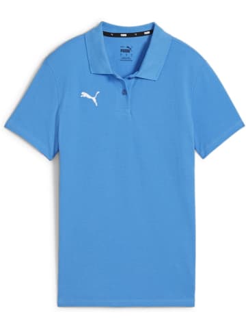 Puma Polo "TeamGoal CasuaLongsleeve Polo Wmn" in Blau