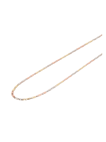 gaya Women Necklace in Gold Rose Silver