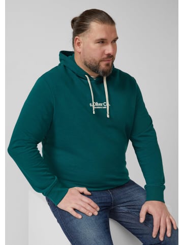 s.Oliver Sweatshirt in 79D1_tannengrün
