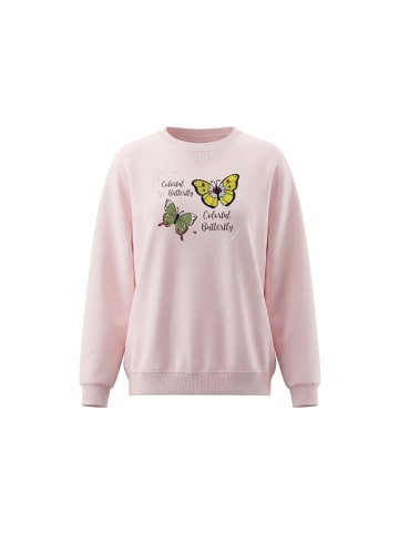 myMo Women Sweatshirt in Light Rose