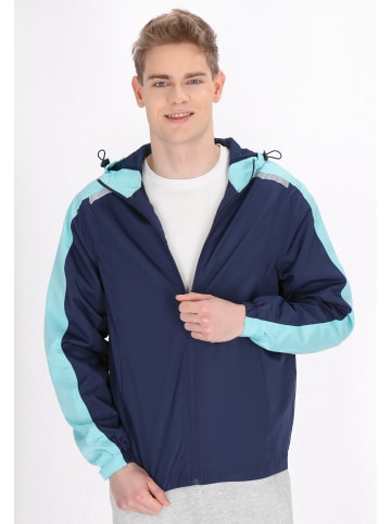 MO Herren Jacke in Marine Türkis