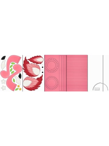 Buntpapierfabrik Ludwig Bähr Laternen-Bastelset Flamingo