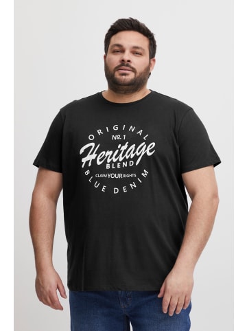 BLEND T-Shirt BHAbraham in Nachtschwarz