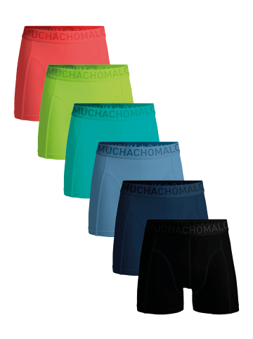 Muchachomalo 6er-Set: Boxershort in Mehrfarbig - für Herren