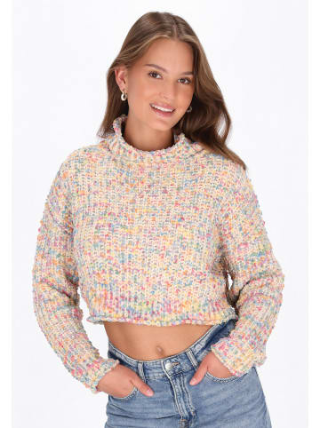 myMo Sweater in white multicolor