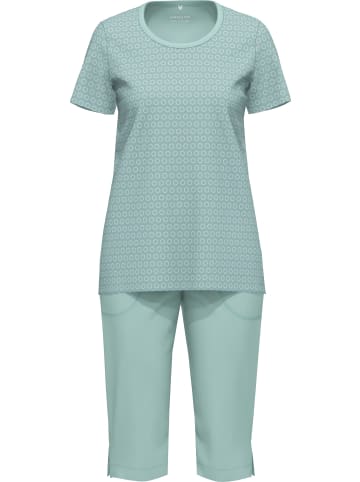Ammann Single-Jersey Bio Schlafanzug in jade