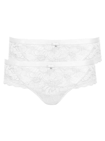 Lisca 2er Pack Slip in white