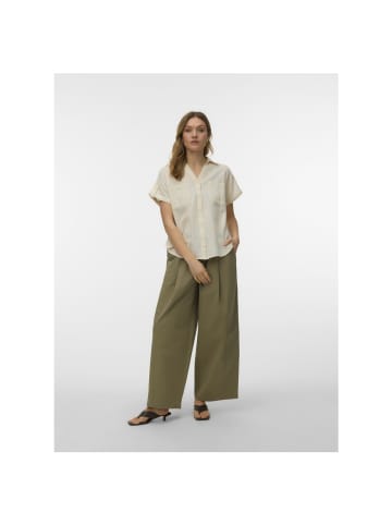 Vero Moda Halbarmbluse in Silver Lining