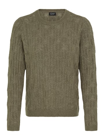 Oxmo Strickpullover OXSinva in Grün
