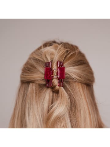 Claide Haarspangen und -clips Valentine  in  Dunkelrot