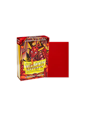 Dragon Shield Dragon Shield japanische Größe Kartenhüllen Matte Crimson (60)