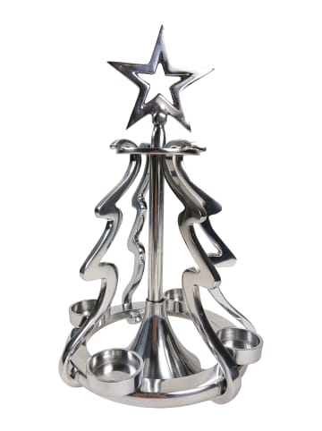kobolo Kerzenhalter XMASTREE4 in Silber