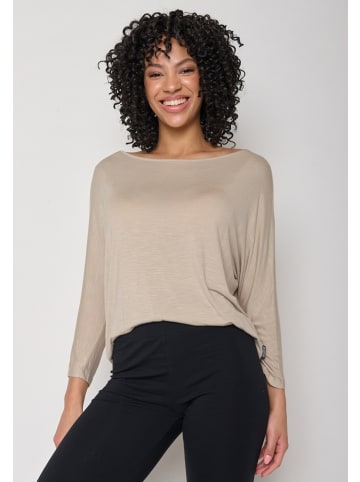 GreenBomb Longsleeve Basic in Kaffee Latte