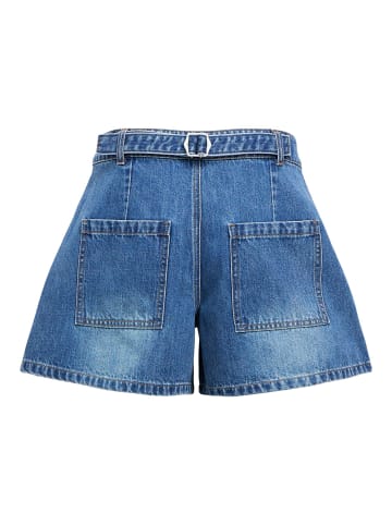 Object Shorts in Medium Blue Denim