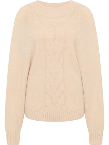 RISA Strick Pullover in Beige