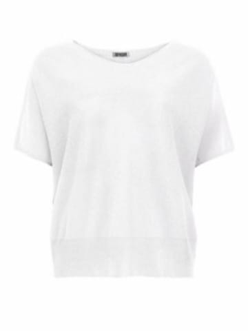 drykorn Kurzarmpullover für Damen in weiß in weiß