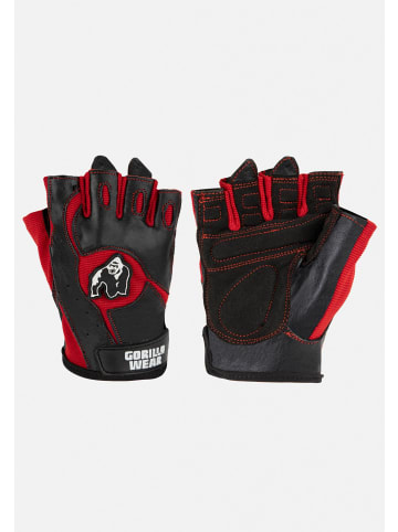 Gorilla Trainingshandschuhe - Mitchell - Schwarz/Rot