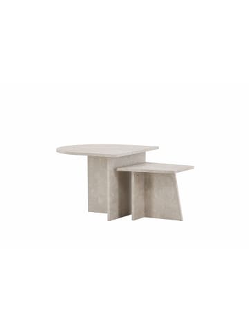 ebuy24 Couchtisch Sala Beige 60 x 60 cm
