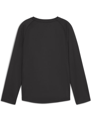 Puma T-Shirt "Y CROSS THE LINE Longsleeve 3.0" in Schwarz
