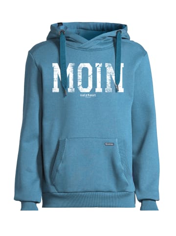Salzhaut Hoodie für Herren in blau