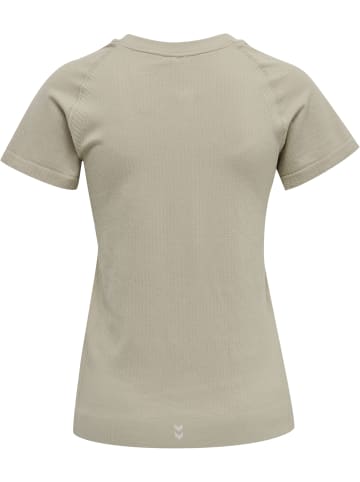 Hummel Hummel T-Shirt Hmlmt Yoga Damen Schnelltrocknend Nahtlosen in CHATEAU GRAY