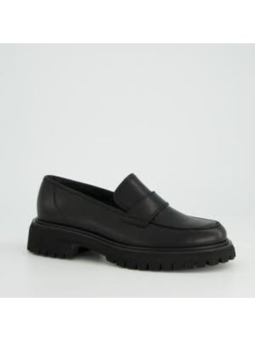 Paul Green Damen Slipper 0080-1249-002 in Schwarz