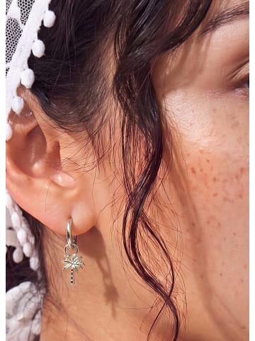 PURELEI Charm Palmtree Silber