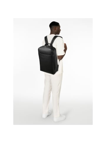 Jost Frankfurt Daypack Leder 45 cm Laptopfach black