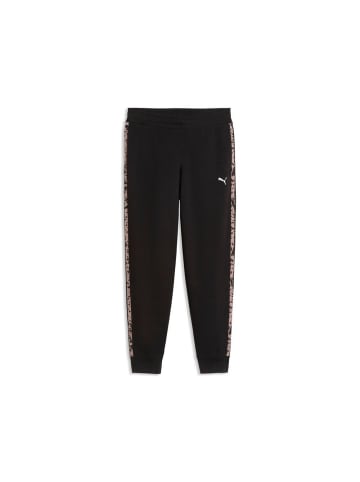 Puma Trainingshose "Ess Graphic Animal Comfort Pants TR CL" in Schwarz