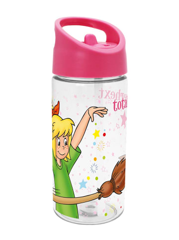 Geda Labels Trinkflasche Bibi Blocksberg in Pink - 450 ml