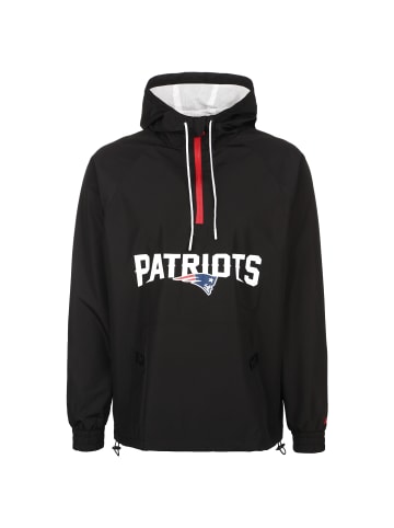 NEW ERA Windbreaker NFL Overlap Logo New England Patriots in schwarz / weiß