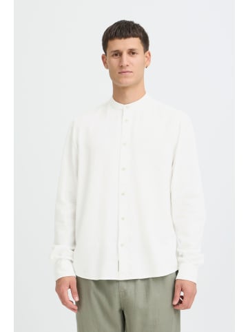 BLEND Leinenhemd BHLines in Weiß