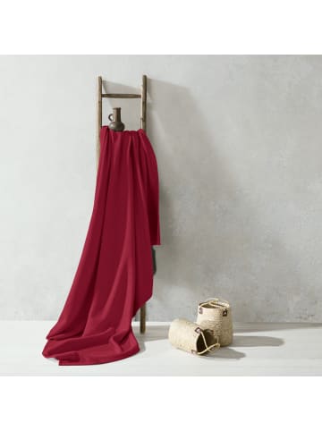 Erwin Müller Wohndecke Triest in dunkelrot