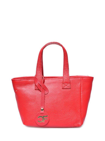 Carla Ferreri Henkeltasche in Rot