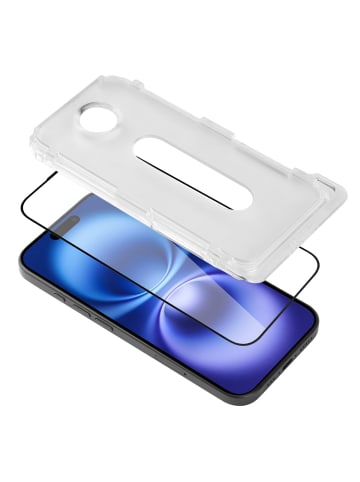 Platyne Platyne Displayschutzfolie für iPhone 16 aus gehärtetem Glas, Transparent