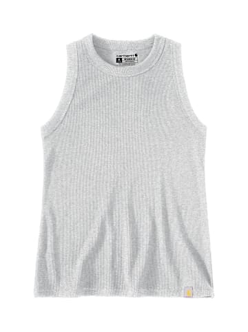 CARHARTT  Tank Top Ribbed in hellgrau
