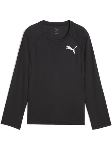 Puma T-Shirt "Y CROSS THE LINE Longsleeve 3.0" in Schwarz