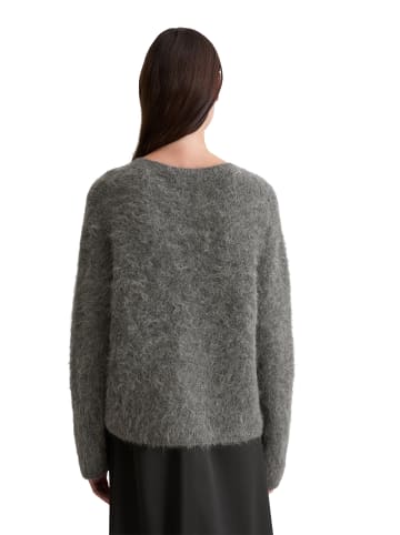 Marc O'Polo Cardigan regular in Rocky Grey Melange