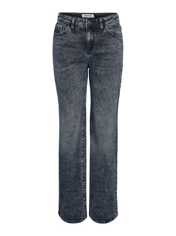 Noisy may Straight Fit Jeans in Dark Blue Denim1
