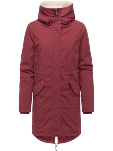 ragwear Wintermantel Coogle YOUMODO in Wine Red